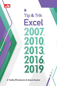 Image of TIP DAN TRIK EXCEL 2007, 2010, 2013, 2016, 2019
